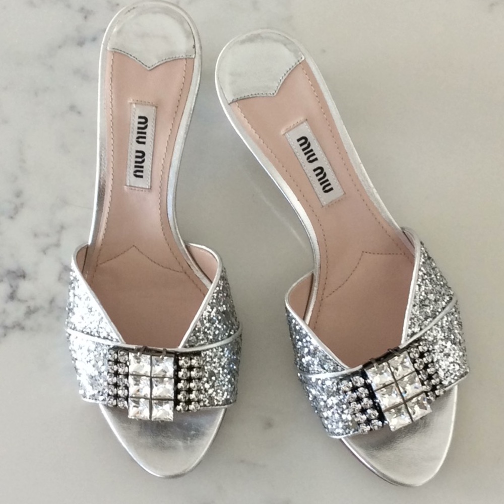 Miu Miu Slides - 35 1/2 - image 2